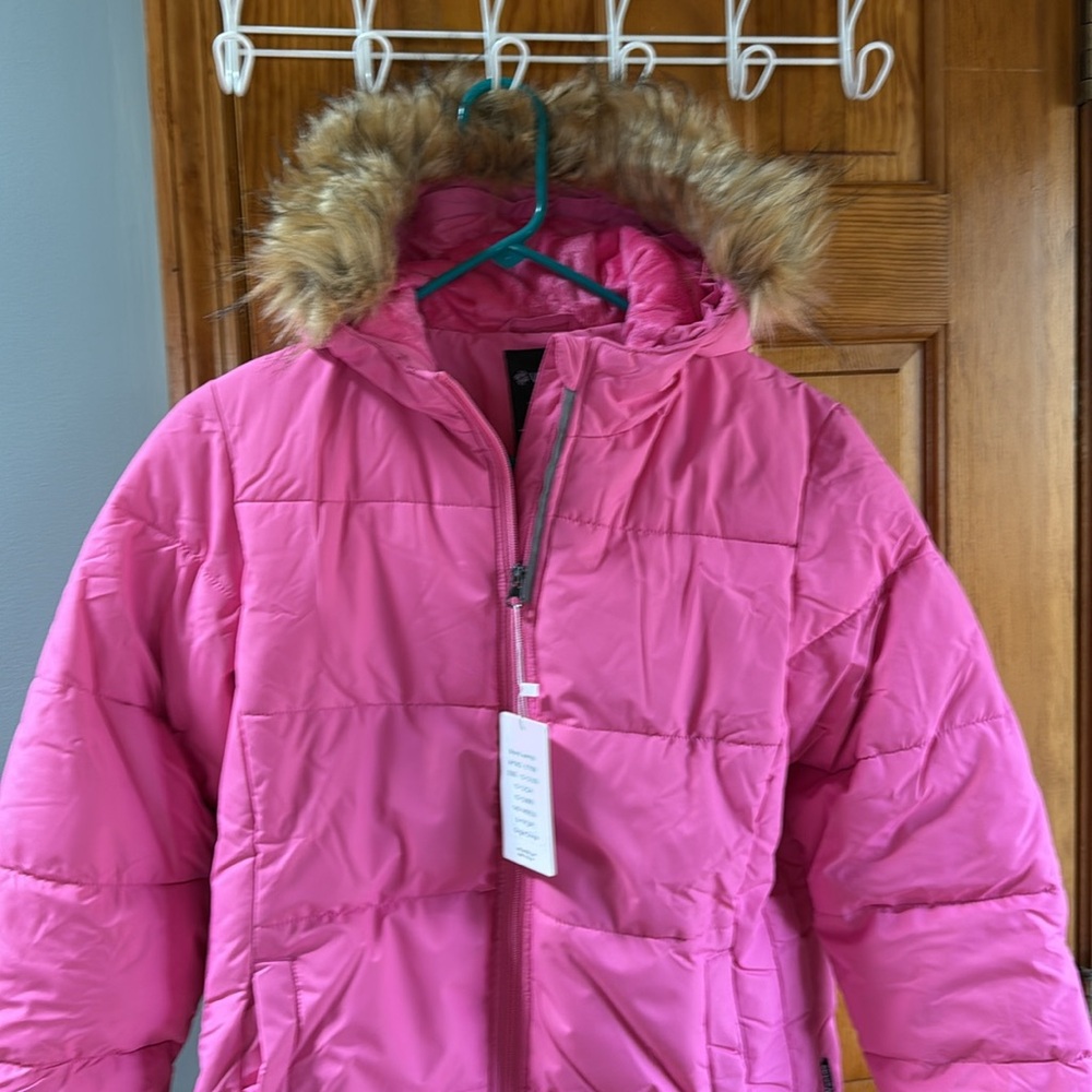New with tags girls Wantdo hooded winter coat size 10-12 - Picture 2 of 8
